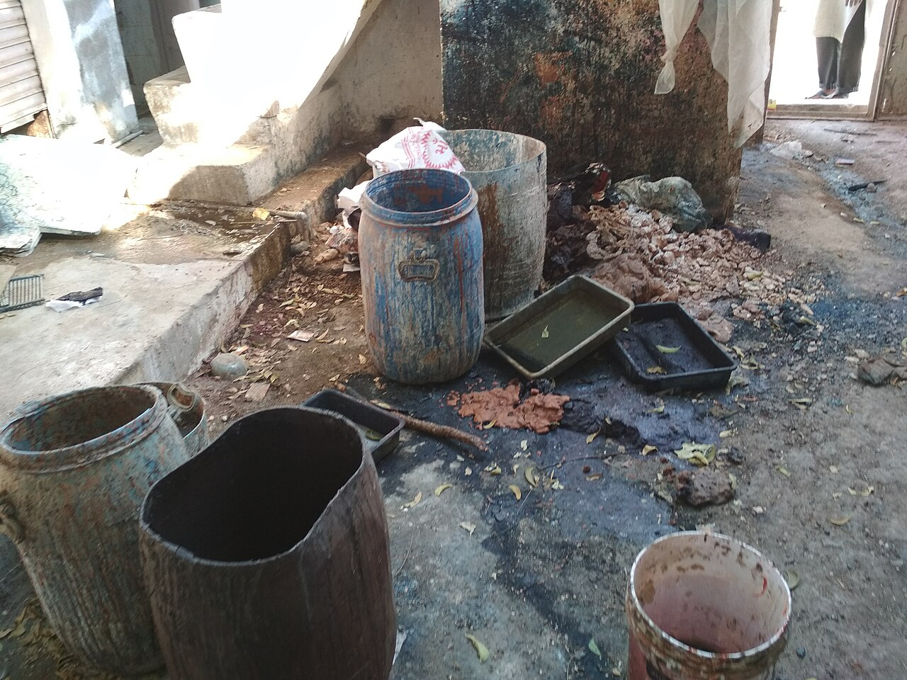 Materials used in Ajrakh block printing